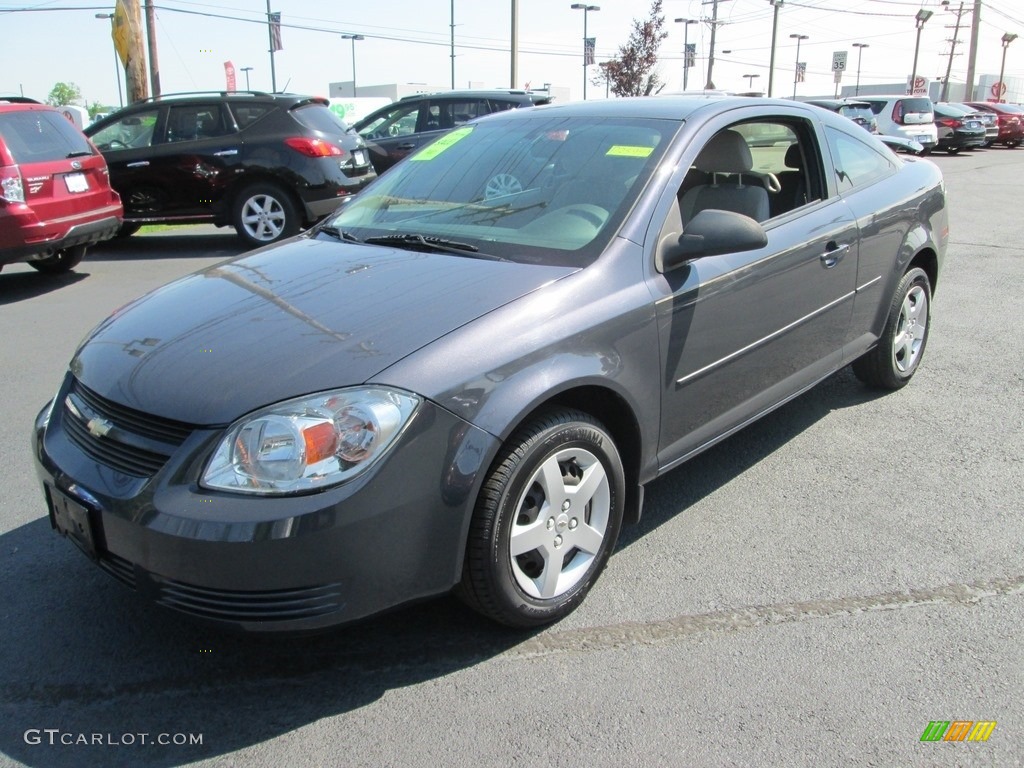 2008 Cobalt LS Coupe - Slate Metallic / Gray photo #2