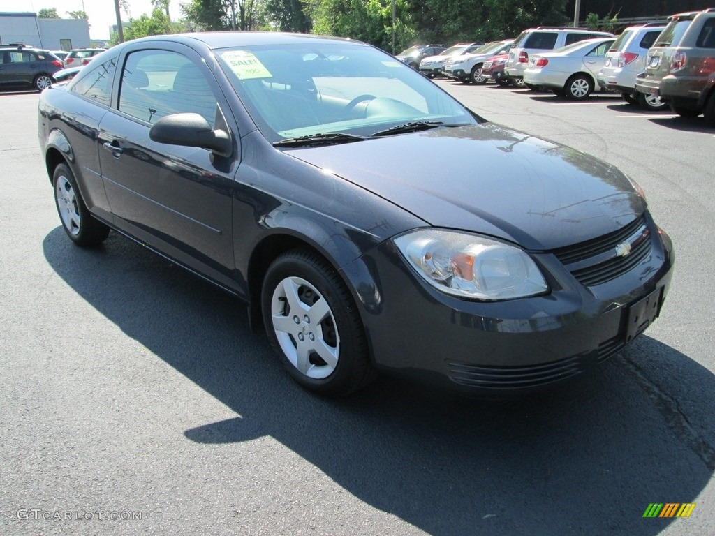 2008 Cobalt LS Coupe - Slate Metallic / Gray photo #4