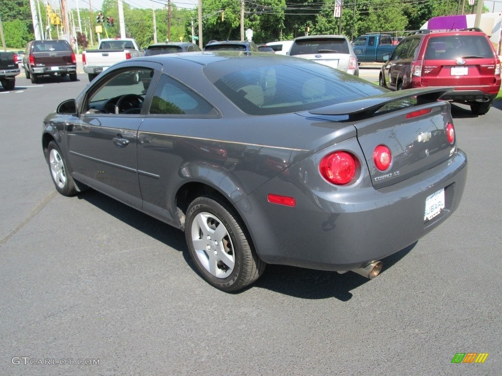 2008 Cobalt LS Coupe - Slate Metallic / Gray photo #8