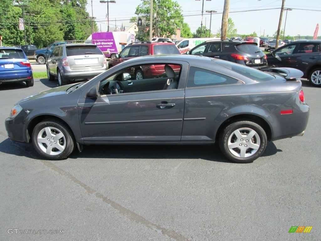 2008 Cobalt LS Coupe - Slate Metallic / Gray photo #9