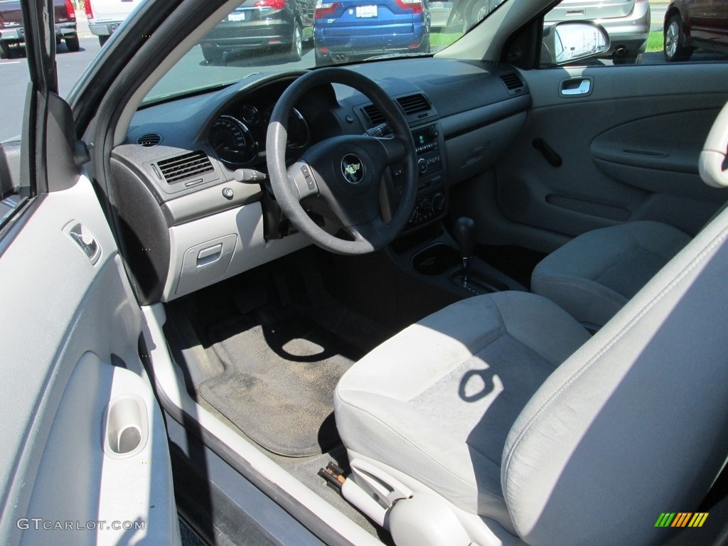 2008 Cobalt LS Coupe - Slate Metallic / Gray photo #10