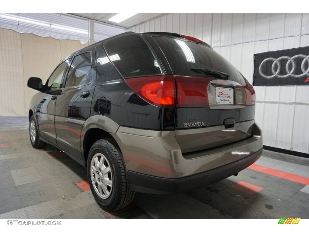 2004 Rendezvous CXL - Black / Light Gray photo #10