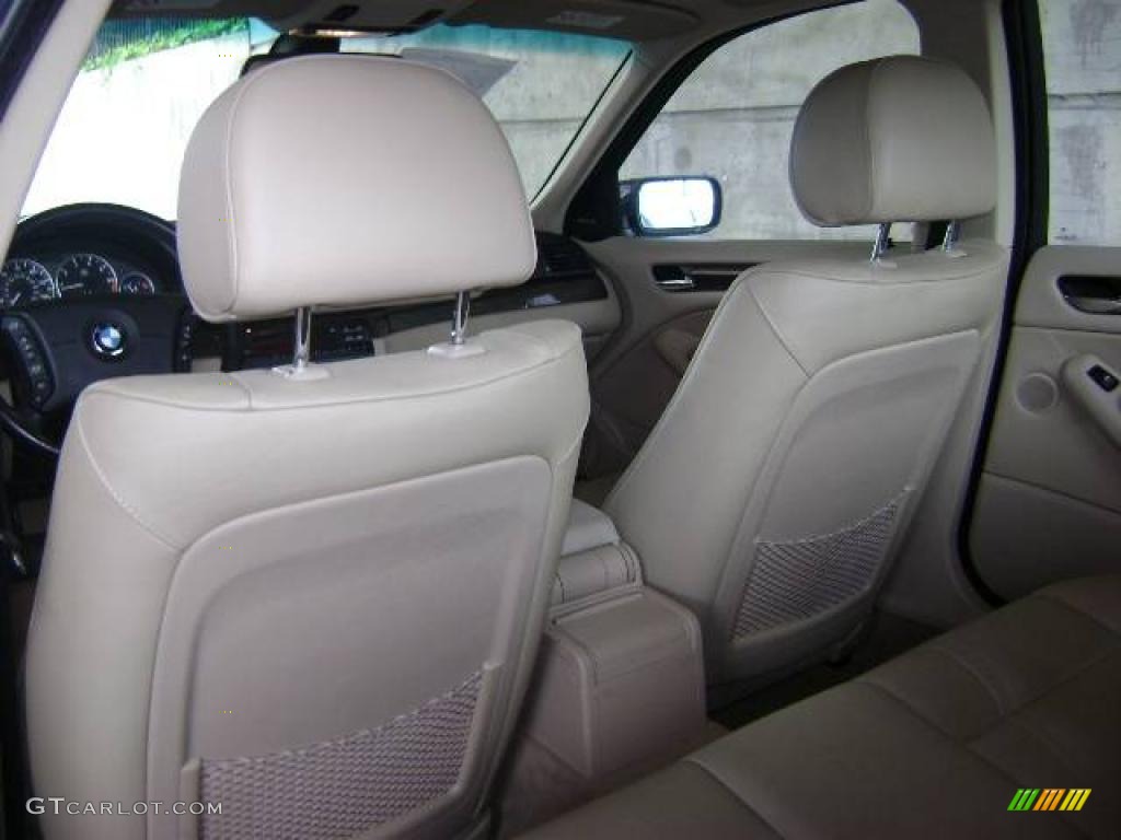 2003 3 Series 330i Sedan - Orient Blue Metallic / Sand photo #11