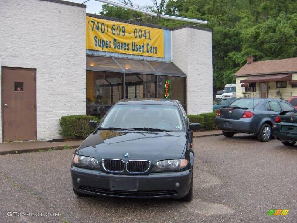 2003 3 Series 325xi Sedan - Oxford Green Metallic / Sand photo #3