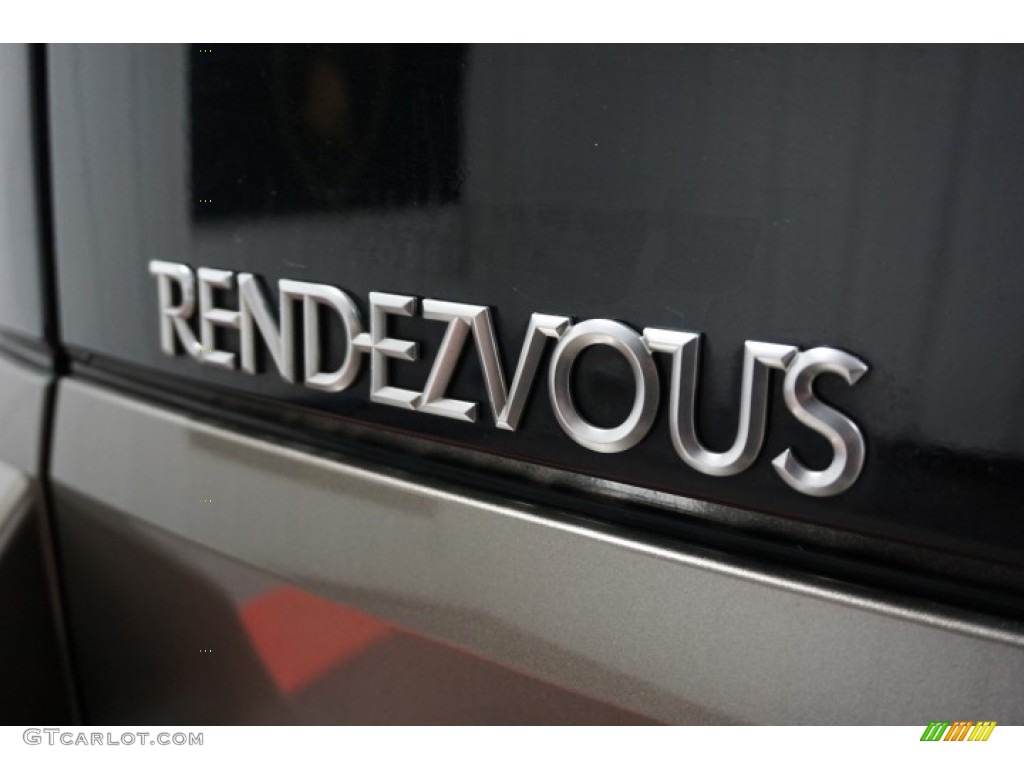 2004 Rendezvous CXL - Black / Light Gray photo #85