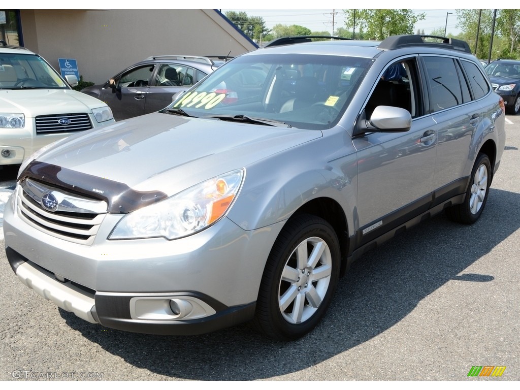 2011 Outback 2.5i Limited Wagon - Steel Silver Metallic / Off Black photo #3