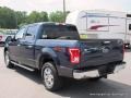 2016 Blue Jeans Ford F150 XLT SuperCrew 4x4  photo #3