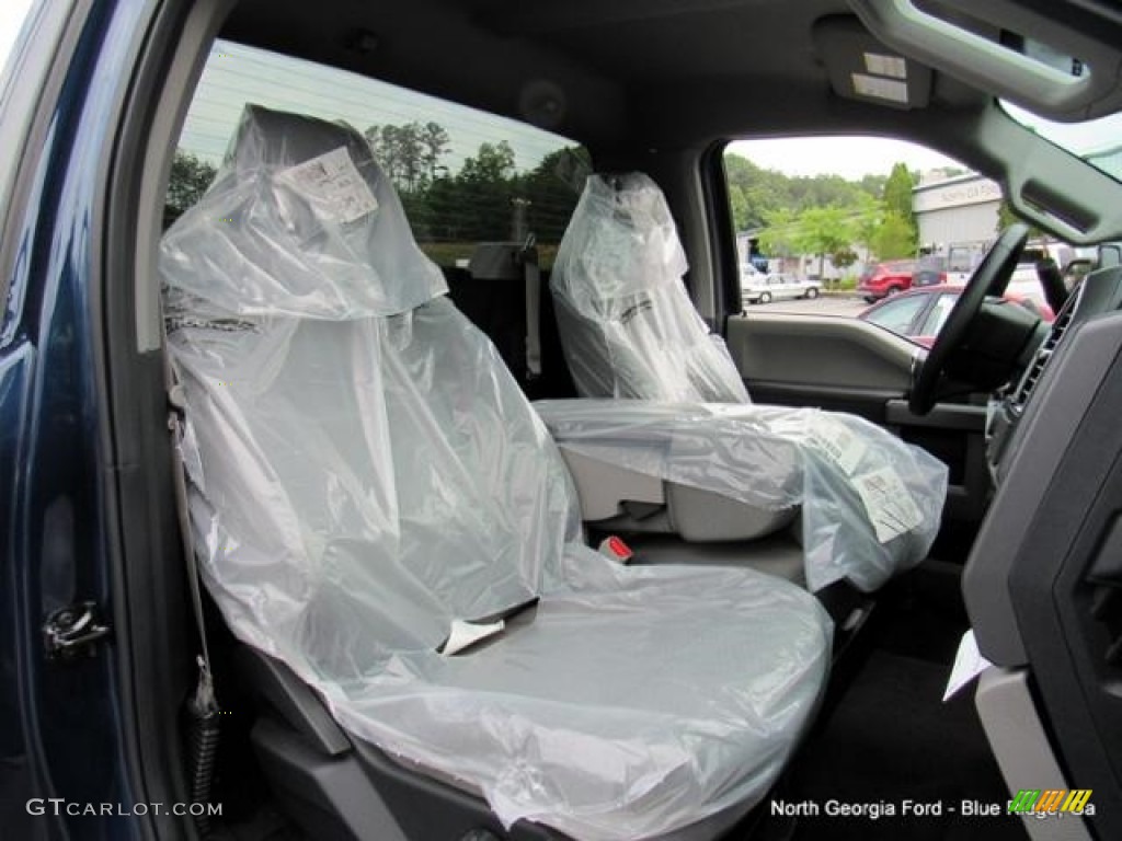 2016 F150 XLT Regular Cab 4x4 - Blue Jeans / Medium Earth Gray photo #15