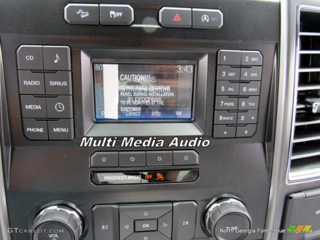 2016 F150 XLT Regular Cab 4x4 - Blue Jeans / Medium Earth Gray photo #21