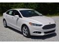 2016 White Platinum Tri-Coat Metallic Ford Fusion SE  photo #1