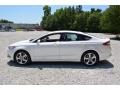2016 White Platinum Tri-Coat Metallic Ford Fusion SE  photo #7