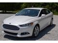 2016 White Platinum Tri-Coat Metallic Ford Fusion SE  photo #8