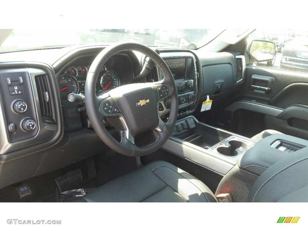 2016 Silverado 1500 LTZ Crew Cab 4x4 - Black / Jet Black photo #9