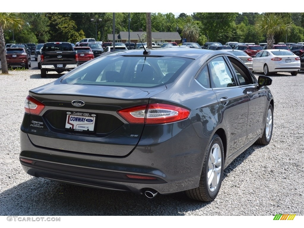 2016 Fusion SE - Magnetic Metallic / Charcoal Black photo #3