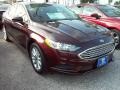 2017 Burgundy Velvet Ford Fusion SE  photo #1