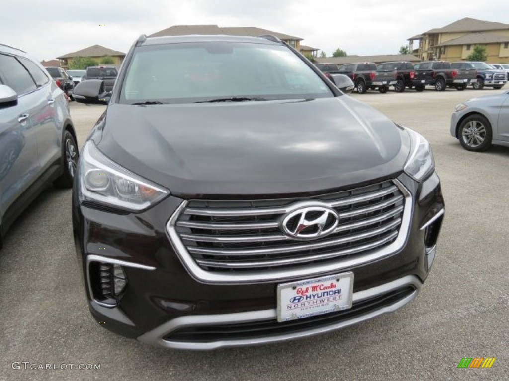 2017 Santa Fe Limited - Java Espresso / Beige photo #2