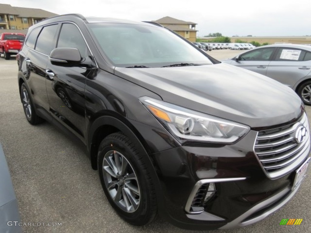 2017 Santa Fe Limited - Java Espresso / Beige photo #3