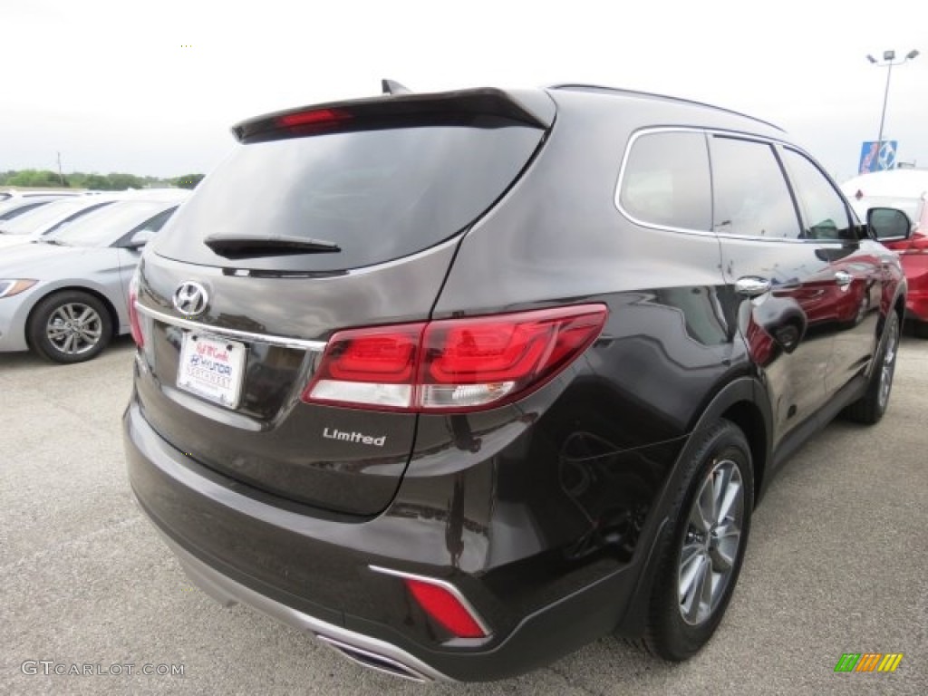 2017 Santa Fe Limited - Java Espresso / Beige photo #4