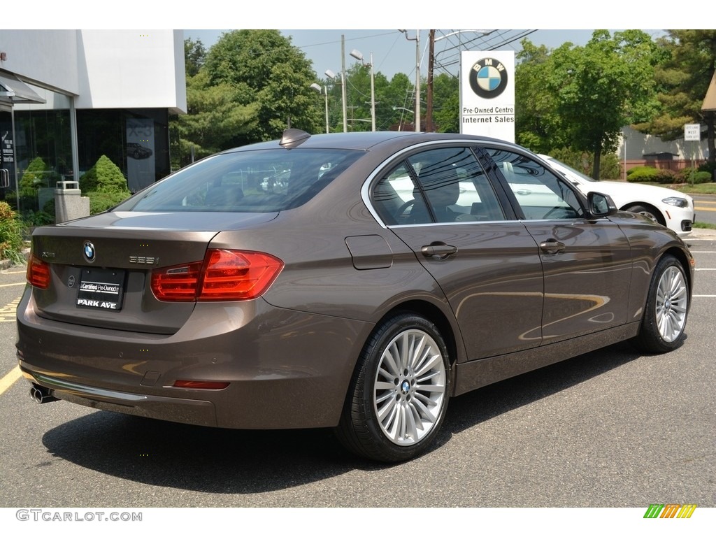 2013 3 Series 328i xDrive Sedan - Sparkling Bronze Metallic / Black photo #3