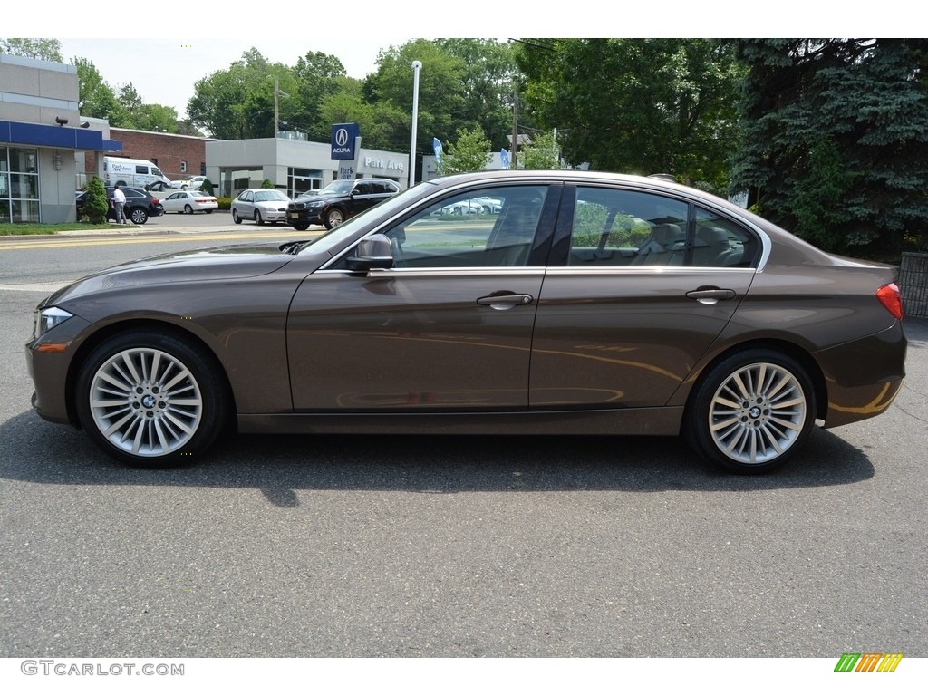 2013 3 Series 328i xDrive Sedan - Sparkling Bronze Metallic / Black photo #5