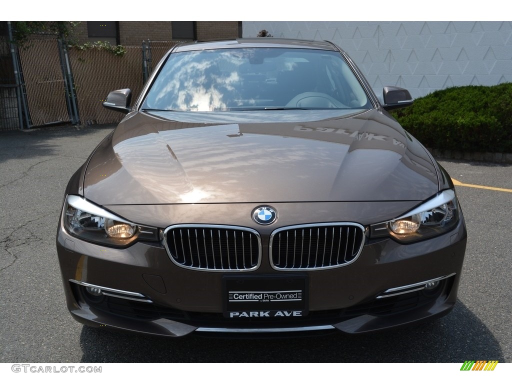 2013 3 Series 328i xDrive Sedan - Sparkling Bronze Metallic / Black photo #7