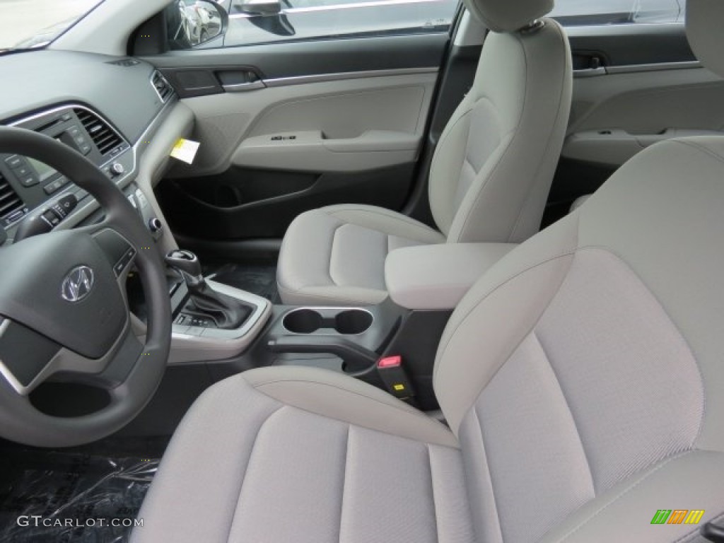 2017 Elantra SE - Black / Gray photo #9