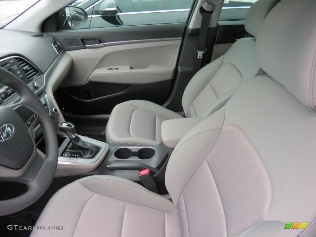 2017 Elantra SE - Black / Gray photo #8