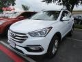 Pearl White 2017 Hyundai Santa Fe Sport 2.0T