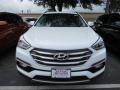 2017 Pearl White Hyundai Santa Fe Sport 2.0T  photo #2