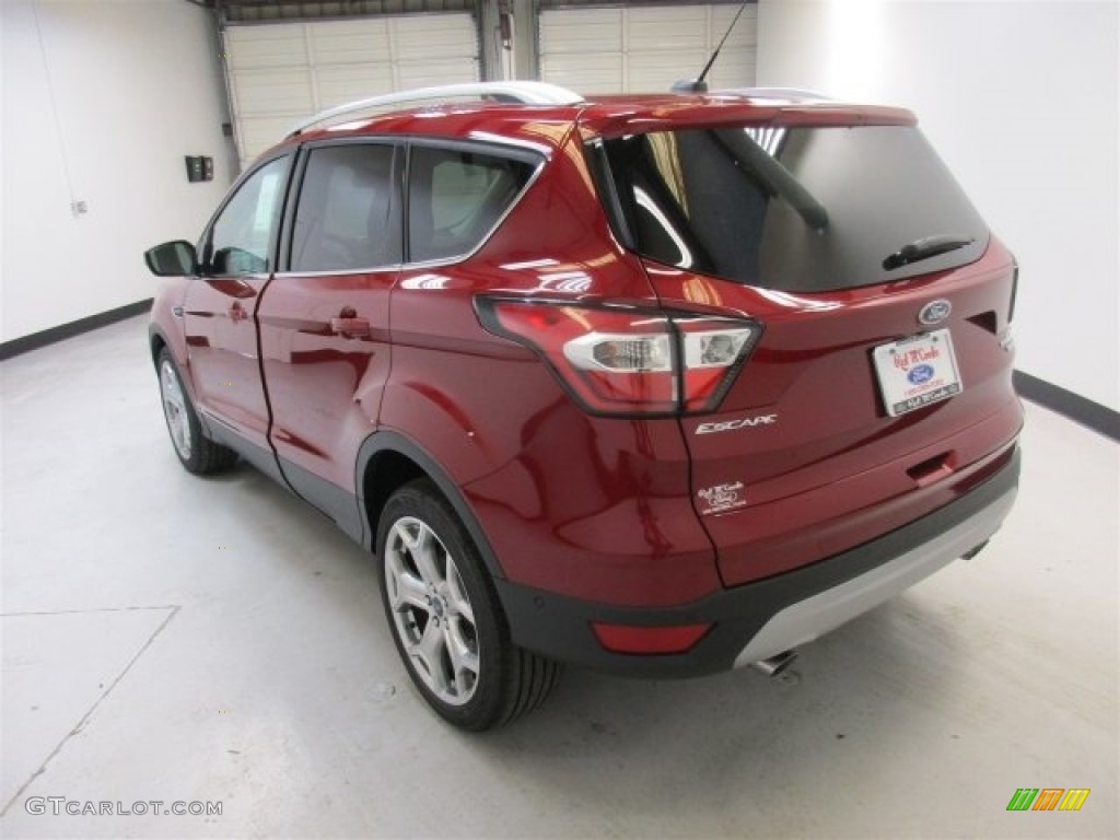 2017 Escape Titanium - Ruby Red / Charcoal Black photo #5