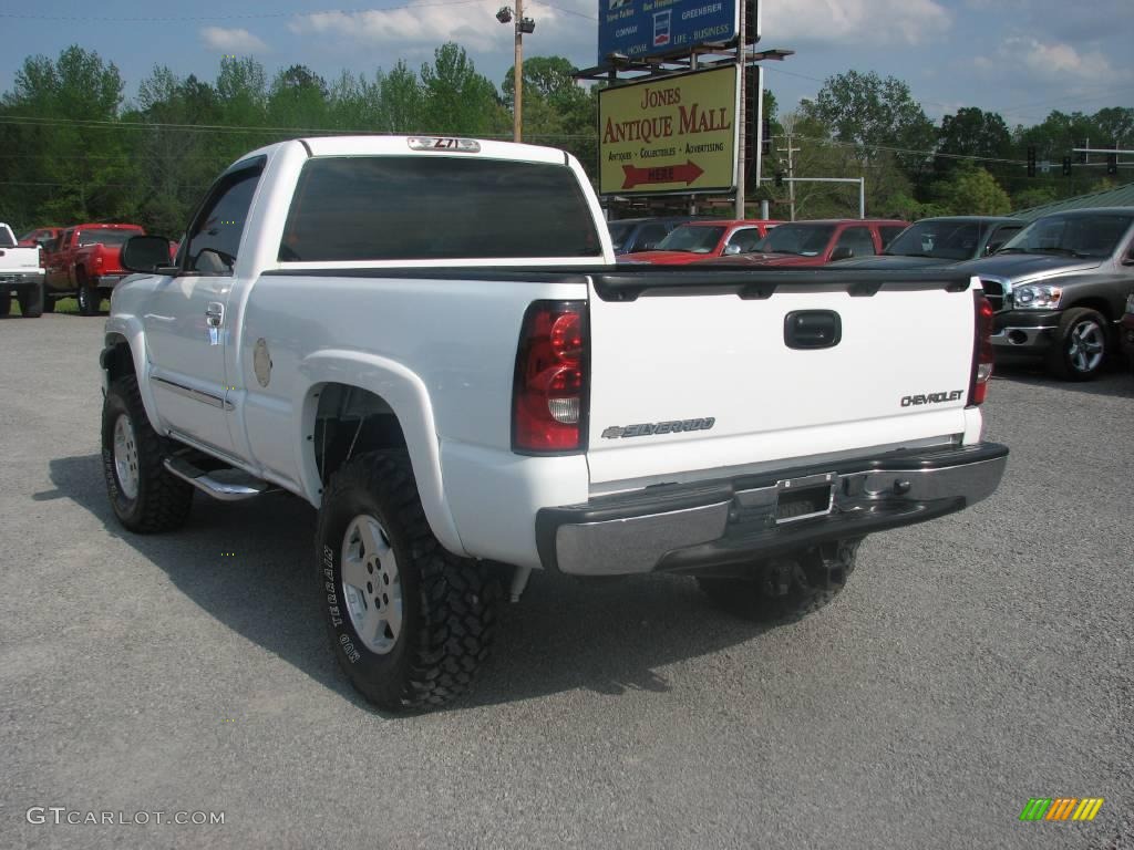 2004 Silverado 1500 Regular Cab 4x4 - Summit White / Tan photo #8