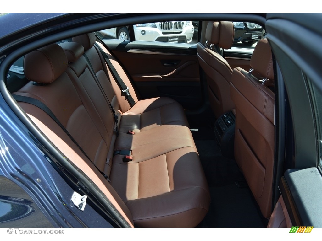 2013 5 Series 528i xDrive Sedan - Imperial Blue Metallic / Cinnamon Brown photo #25