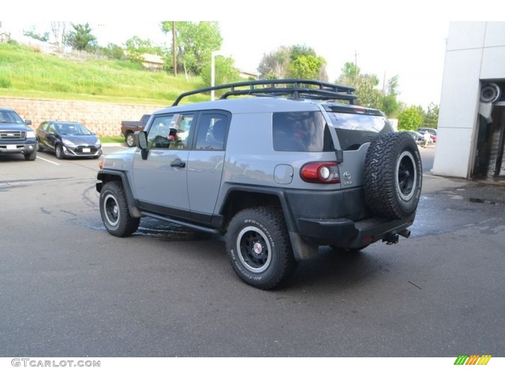 2013 FJ Cruiser 4WD - Trail Teams Cement Gray / Dark Charcoal photo #4
