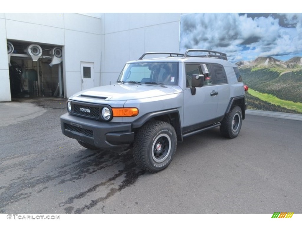 2013 FJ Cruiser 4WD - Trail Teams Cement Gray / Dark Charcoal photo #5
