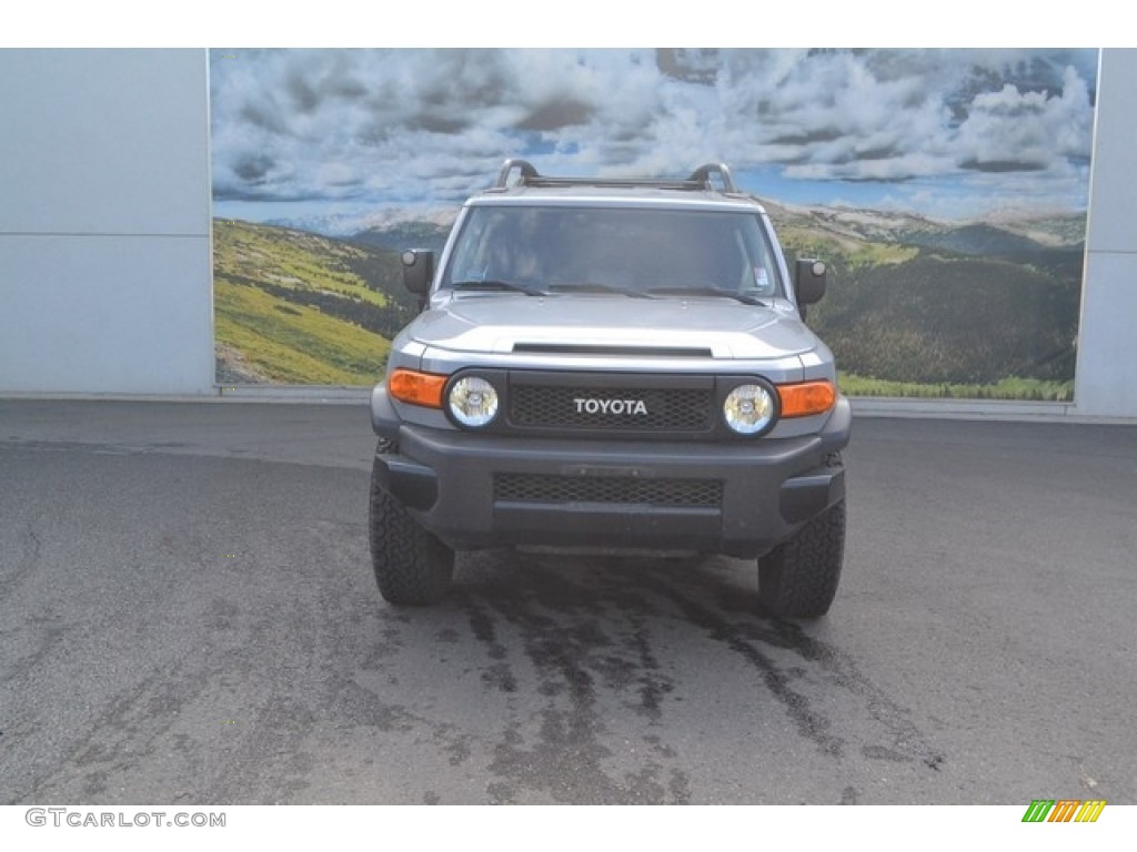 2013 FJ Cruiser 4WD - Trail Teams Cement Gray / Dark Charcoal photo #6