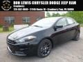 2016 Pitch Black Dodge Dart SE  photo #1