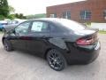 2016 Pitch Black Dodge Dart SE  photo #3