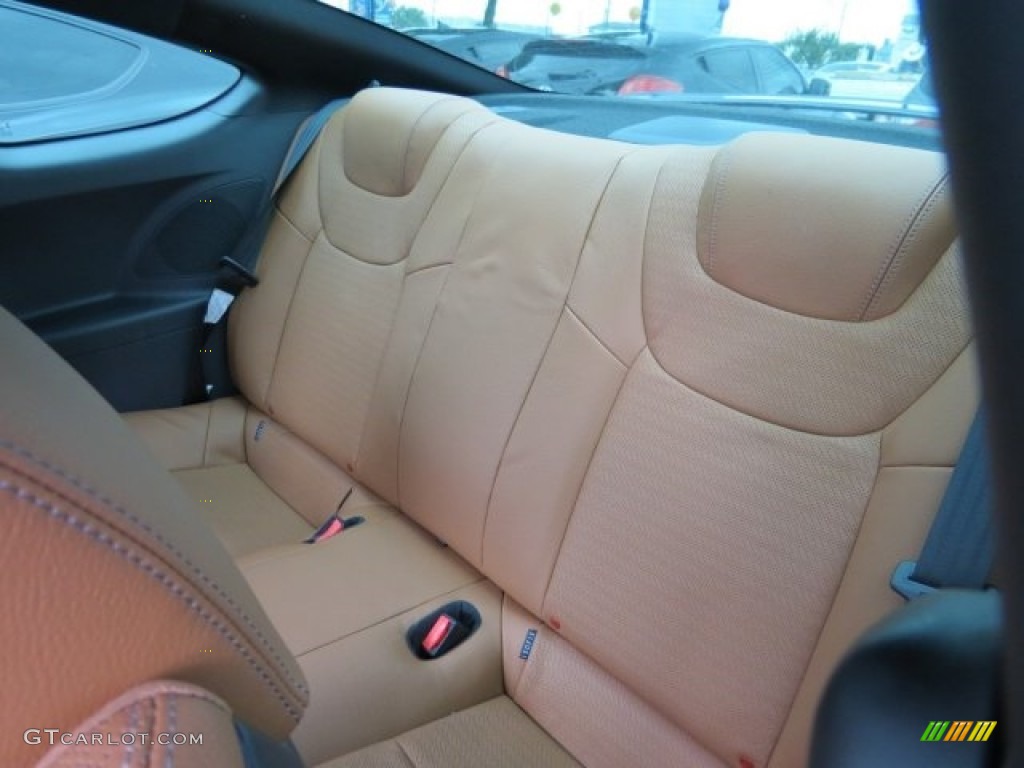 2016 Hyundai Genesis Coupe 3.8 Ultimate Rear Seat Photo #113305676