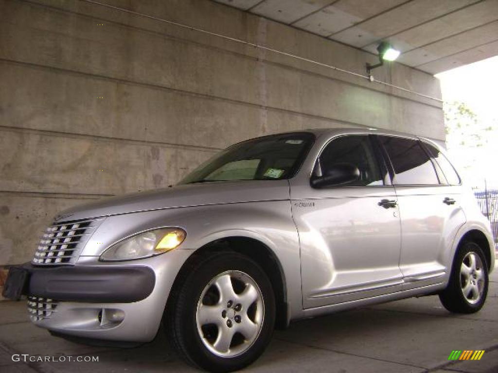 2001 PT Cruiser Limited - Bright Silver Metallic / Taupe/Pearl Beige photo #5