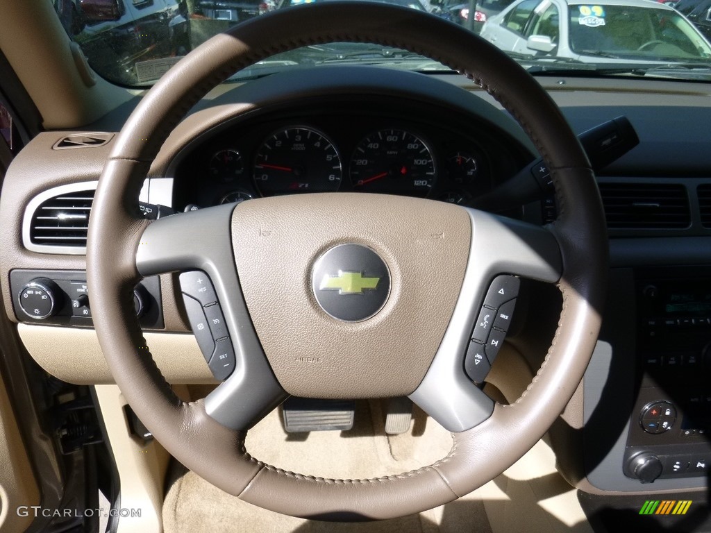 2012 Tahoe LT 4x4 - Graystone Metallic / Light Cashmere/Dark Cashmere photo #22