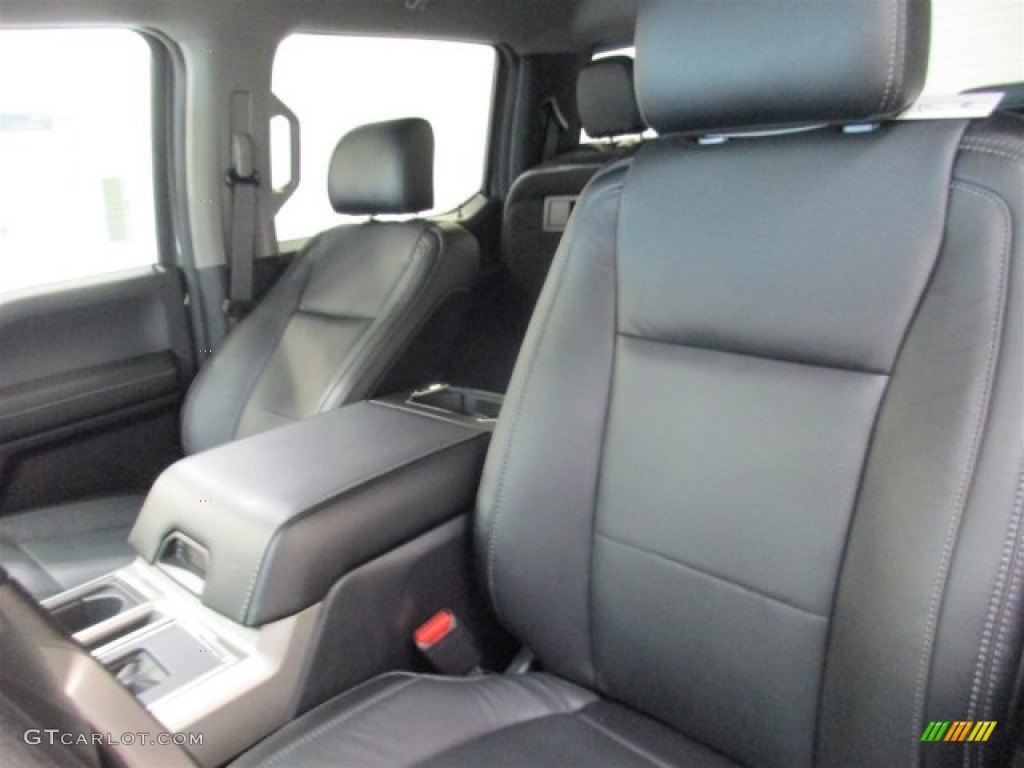 2016 F150 Lariat SuperCrew 4x4 - Magnetic / Black photo #9