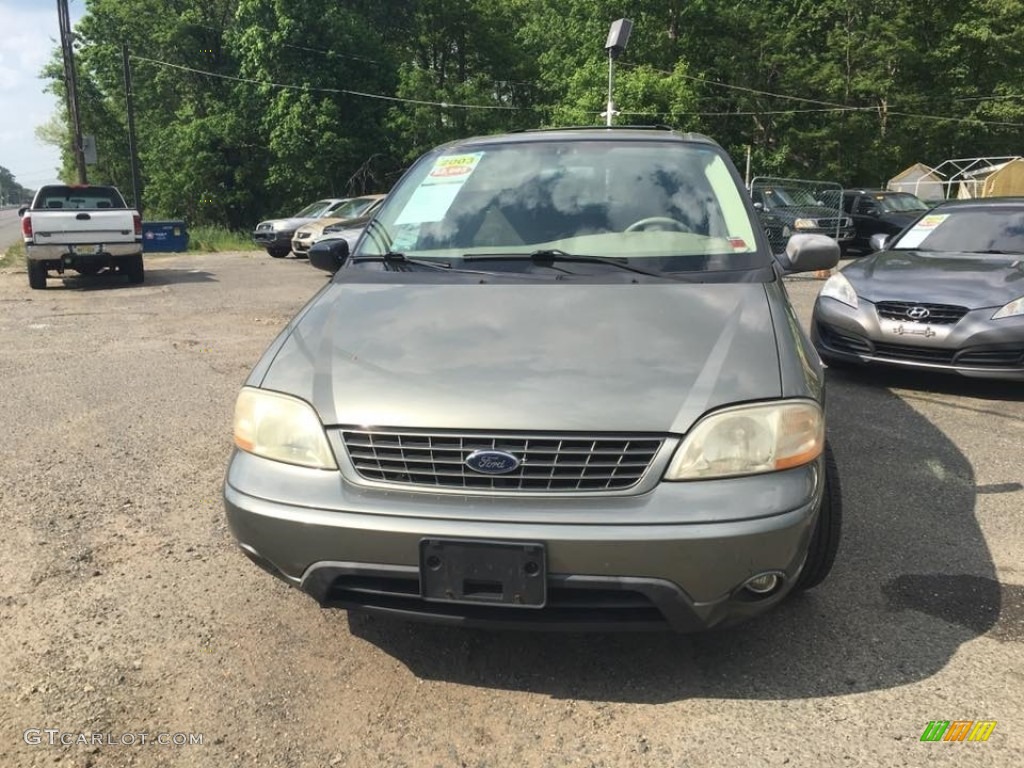 2003 Windstar LX - Spruce Green Metallic / Medium Parchment photo #8