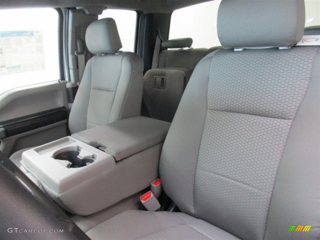 2016 F150 XLT SuperCab - Ingot Silver / Medium Earth Gray photo #9
