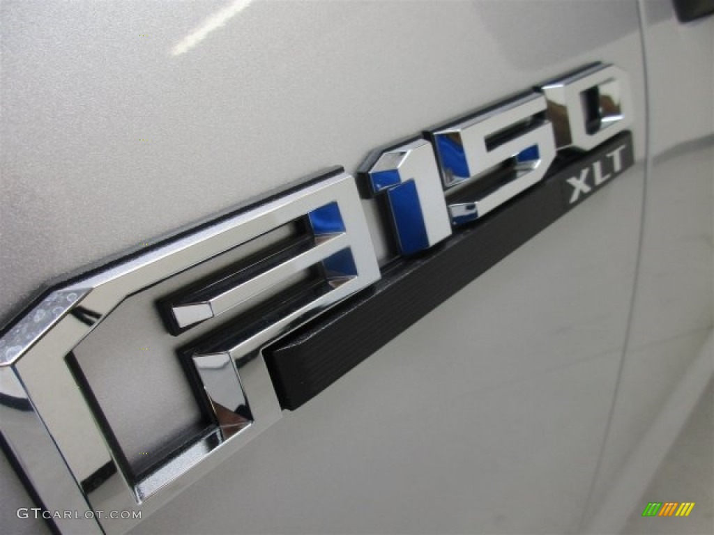 2016 F150 XLT SuperCab - Ingot Silver / Medium Earth Gray photo #14