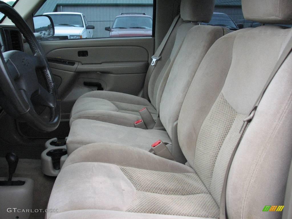 2004 Silverado 1500 LS Regular Cab 4x4 - Sandstone Metallic / Tan photo #8