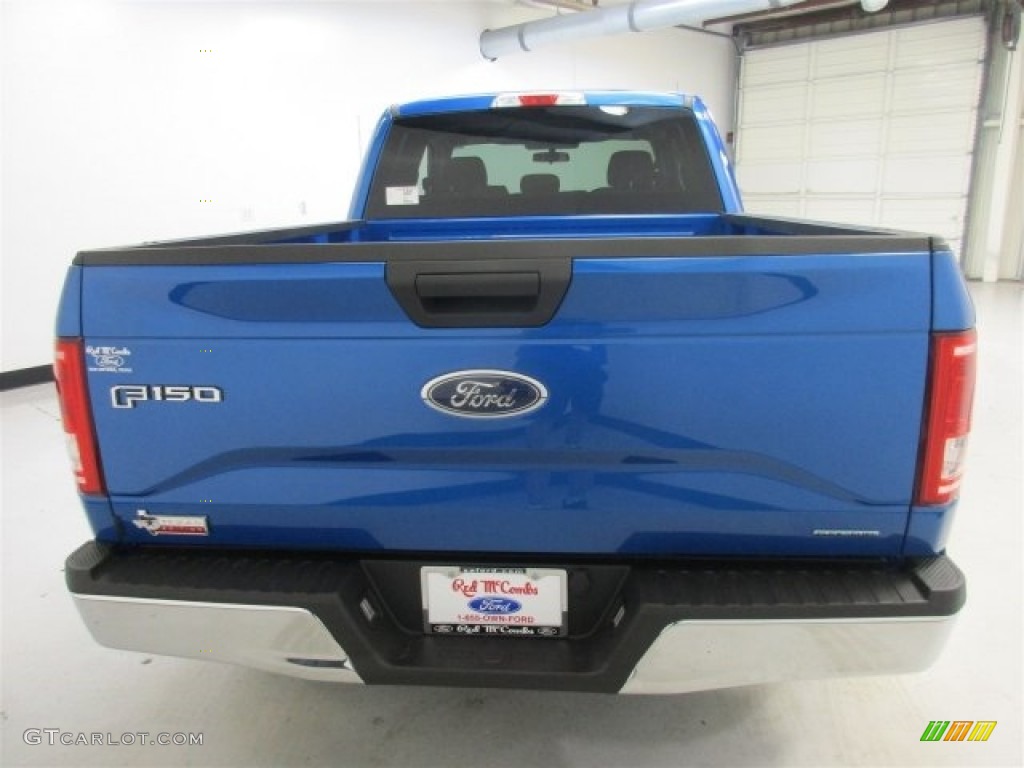 2016 F150 XLT SuperCab - Blue Flame / Medium Earth Gray photo #6