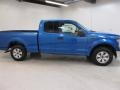 2016 Blue Flame Ford F150 XLT SuperCab  photo #8
