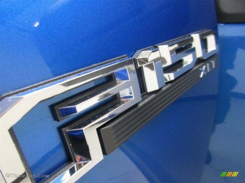 2016 F150 XLT SuperCab - Blue Flame / Medium Earth Gray photo #14