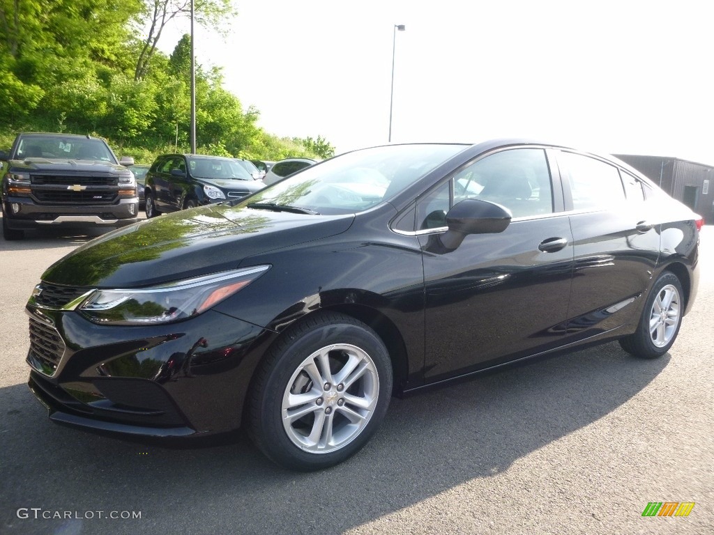 2016 Cruze LT Sedan - Mosaic Black Metallic / Jet Black photo #1