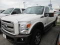 White Platinum Metallic - F250 Super Duty King Ranch Crew Cab 4x4 Photo No. 2